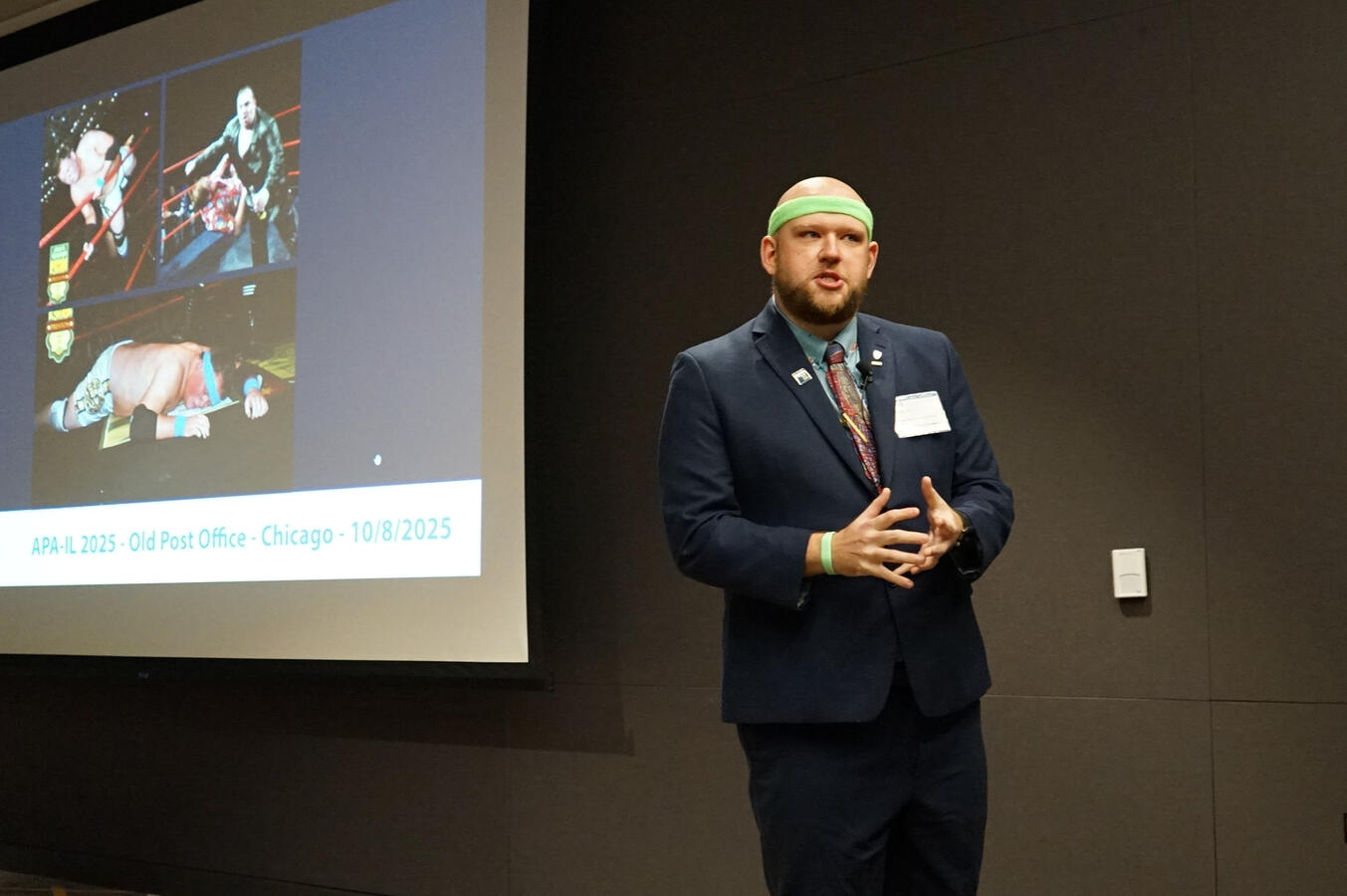 Phil Green speaking at the 2025 APA-IL State Conferenve